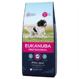 Sausa barība suņiem – Eukanuba Adult Medium Chicken, 15 kg