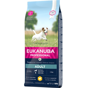 Sausa barība suņiem - Eukanuba Adult Small Chicken, 18 kg