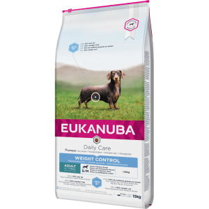 Dry dog food – Eukanuba Adult Medium Chicken Light, 15 kg